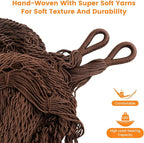 Lazy Daze Hammocks Handwoven Mayan Hammock, 10.5 FT Soft Rope Double Hammocks - Image 4