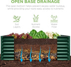 Best Choice Products 4x2x2ft Outdoor Metal Raised Garden Bed, Deep Root Box - Image 5