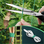 YMHB 120 Feet Green Soft Twist Tie Tomato Plant Tie, Garden Wire Green Twist - Image 5