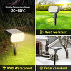 Solar Spot Lights Outdoor Waterproof IP65, 2-in-1 Solar Landscaping Spotlights - Image 6