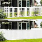 LOVE STORY Balcony Privacy Screen, UV Protection and Weather-Resistant - Image 3