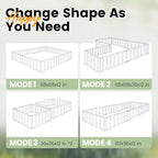 KING BIRD Raised Garden Bed 101" x 36" x 12" 4 Installation Methods - Image 5