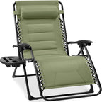 Best Choice Products Oversized Padded Zero Gravity Chair, Folding Outdoor Patio by BestChoiceProducts