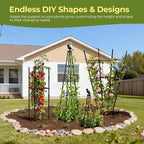 Garden Trellis for Climbing Plants Outdoors, Vegetables - Image 2