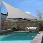 Patio Paradise 26' x 26' x 26' Sun Shade Sail Triangle Canopy Shade Cloth - Image 6