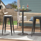 Furmax Bistro Pub Table Round Bar Height Cocktail Table - Image 6