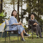 SUNNYFEEL Camping Directors Chair, Heavy Duty, Oversized Portable Folding Chair - Image 4