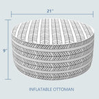 LVTXIII Indoor/Outdoor Inflatable Ottoman - Image 3