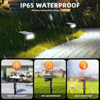 Solar Spot Lights Outdoor Landscape Lights, IP65 Outdoor Waterproof Spotlights - Image 2