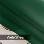 SpaceDresser Waterproof Outdoor Sheer Curtains - Image 9