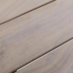 NUU GARDEN 37" Square Outdoor Dining Table, Metal Dining Table - Image 9
