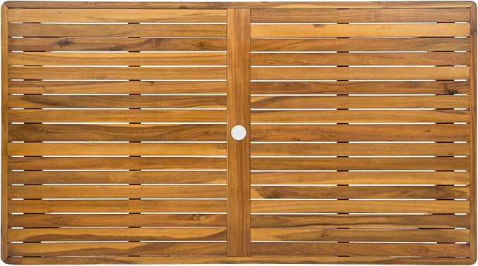 Christopher Knight Home Elko Acacia Wood Outdoor Dining Set - Image 9