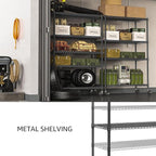 IZEUK Garage Shelving Wide Storage Shelves 4 Tier Metal Shelves 3200 LBS Heavy - Image 7
