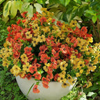 Artificial Flowers for Outdoor, UV Resistant Fake Silk Flowers, Realistic Faux - Image 7