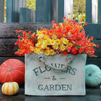 16 Bundles Artificial Plants Outdoor Fake Fall Flowers Mums - Image 5