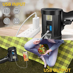 Spotlight 1000000 Lumens, 6 Modes Led Rechargeable Spotlight Flashlight As Seen - Image 5