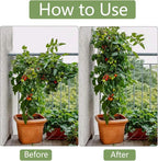 Garden Plant Stakes 36 Inch 3Ft Steel Plant Stick Support, 25 Pack Tomato Stakes - Image 5