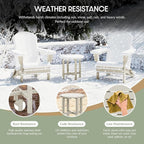 WestinTrends Dylan Adirondack Round Outdoor Side Table - Image 5