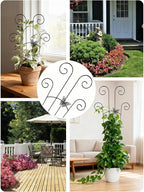 Metal Butterfly Trellis for Climbing Plants Indoor, 4 Pack 30 Inch Taller - Image 5