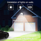 Solar Lights Outdoor Waterproof, Dusk to Dawn Solar Street Light - Image 5