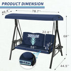 AECOJOY Outdoor Porch Swing - Image 5