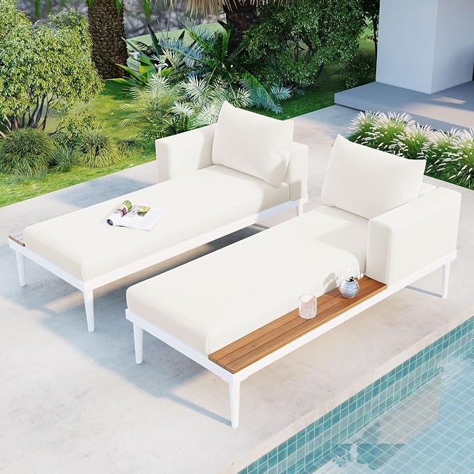 Outdoor Patio Metal Daybed by RuiSiSi
