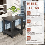 Adirondack Outdoor Side Table - Image 4