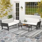 Tangkula Outdoor Convertible Sofa Daybed - Image 9