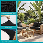14 Pcs Stretch Patio Cushion Covers, Outdoor Couch Covers Replacement, Outdoor - Image 3
