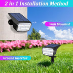 Sucolite 6-Pack Solar Spot Lights Outdoor Waterproof IP65, 3 Lighting Modes - Image 6
