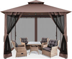 COBIZI Gazebo 10x10 Heavy Duty Gazebos by COBIZI