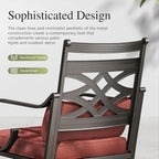 Sophia and William Swivel Patio Dining Set - Image 3