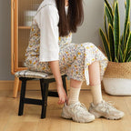 Foot Stool Ottoman Foot Rest Under Desk, Small Stool - Image 6