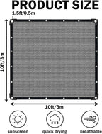 Grey Sun Shade Cloth, Pergola Shade Cover - Image 2