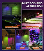 Christmas Solar Spot Lights Outdoor Waterproof 4-Pack, 58 LED Adjustable - Image 7