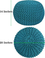 COTTON CRAFT Round Pouf - Image 3