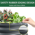 2 Pcs 2x2X1 FT Round Galvanized Raised Garden Bed Kit, Metal Raised Box - Image 5