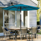AreShark 9 FT Patio Umbrella for Outdoor, Outdoor Table Umbrella - Image 2