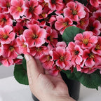2 Pack Artificial Geranium Flowers Topitary Trees - Image 6