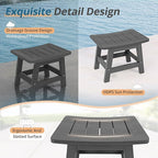 LUE BONA Outdoor Adirondack Ottomans, Footrest Footstool, Outdoor Foot Rest - Image 5