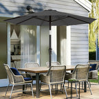 AreShark 9 FT Patio Umbrella for Outdoor, Outdoor Table Umbrella - Image 2