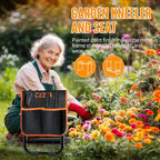 Garden Kneeler and Seat, Wider and Thicker Kneeling Pad Heavy Duty Gardening - Image 4