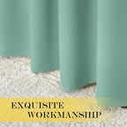 NICETOWN Bedroom Curtain Room Darkening Drapery 102 inches Length - Image 6