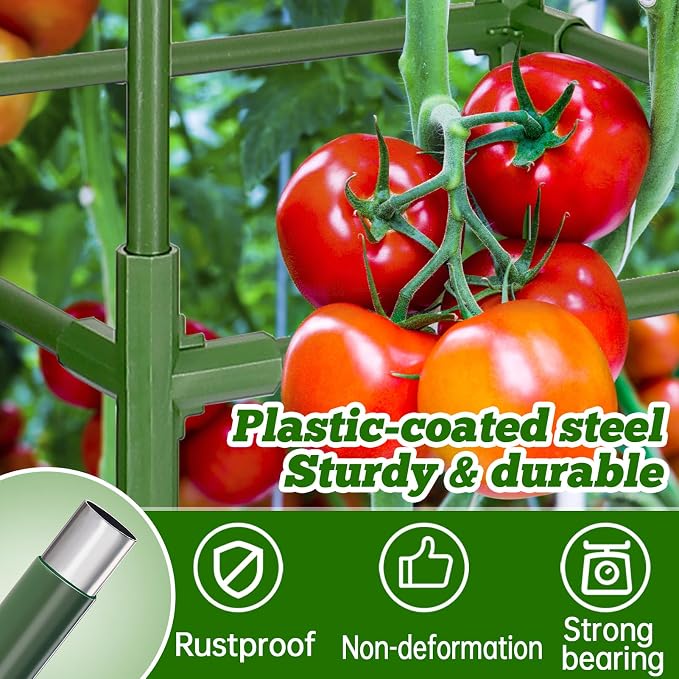 ANPHSIN 2 Sets Tomato Cages - Image 3