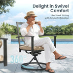 PHI VILLA 9 Pieces Outdoor Dining Set - Image 4
