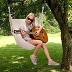 KPX Ourdoor Hanging Hammock Chair – Comfortable Tree Swing Chair Large Size - Image 3