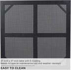 PHI VILLA 5 Pieces Outdoor Dining Set - Image 5