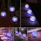 Solar Globe Lights Outdoor Waterproof-Solar Balls-Solar Garden Lights-Orbs - Image 7