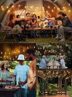 Svater Outdoor String Lights 300 FT, Patio Lights - Image 5