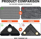 Grey Sun Shade Cloth, Pergola Shade Cover - Image 4